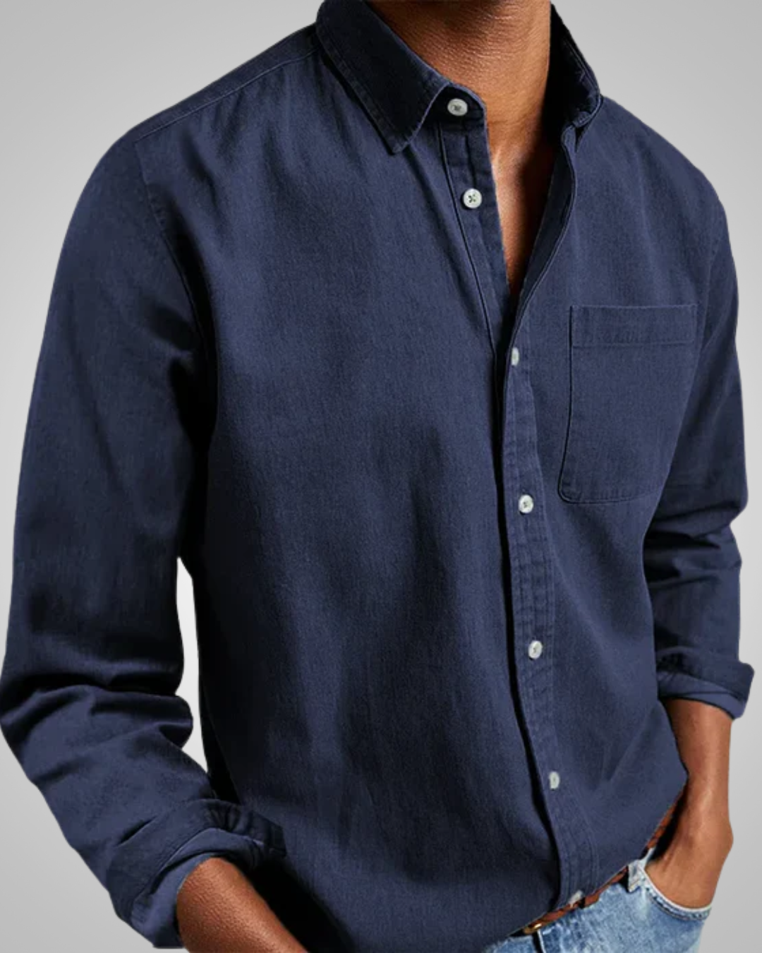 Kristof | Herre Formel Klassisk Sommer Skjorte