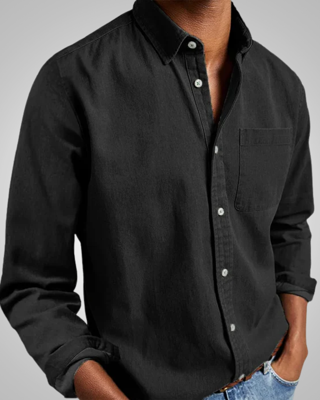 Kristof | Herre Formel Klassisk Sommer Skjorte