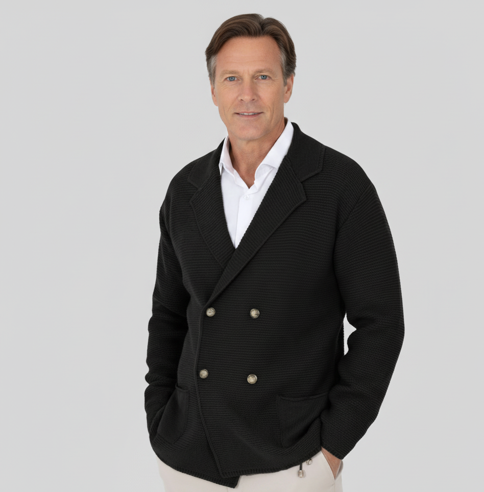 HERREJAKKE MED DOBBELT KNAPPING | CLASSIC