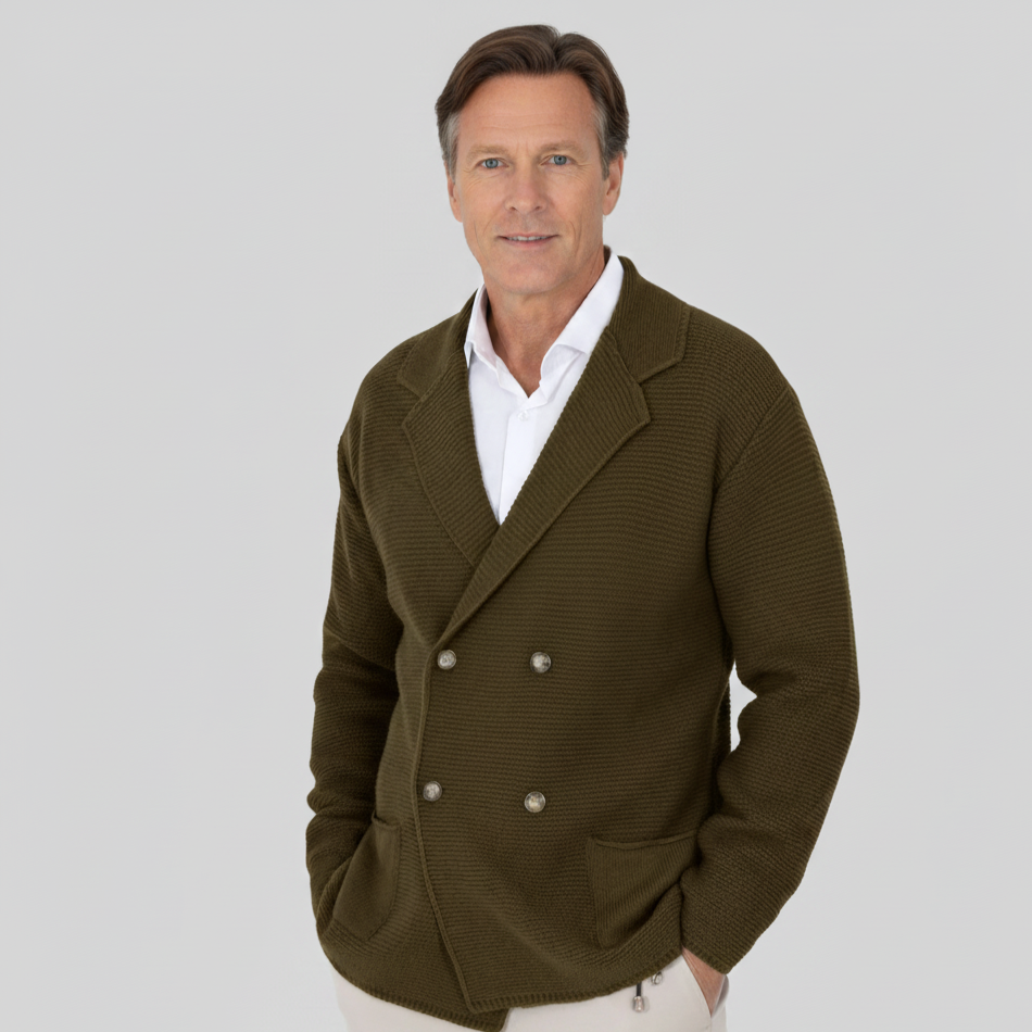 HERREJAKKE MED DOBBELT KNAPPING | CLASSIC