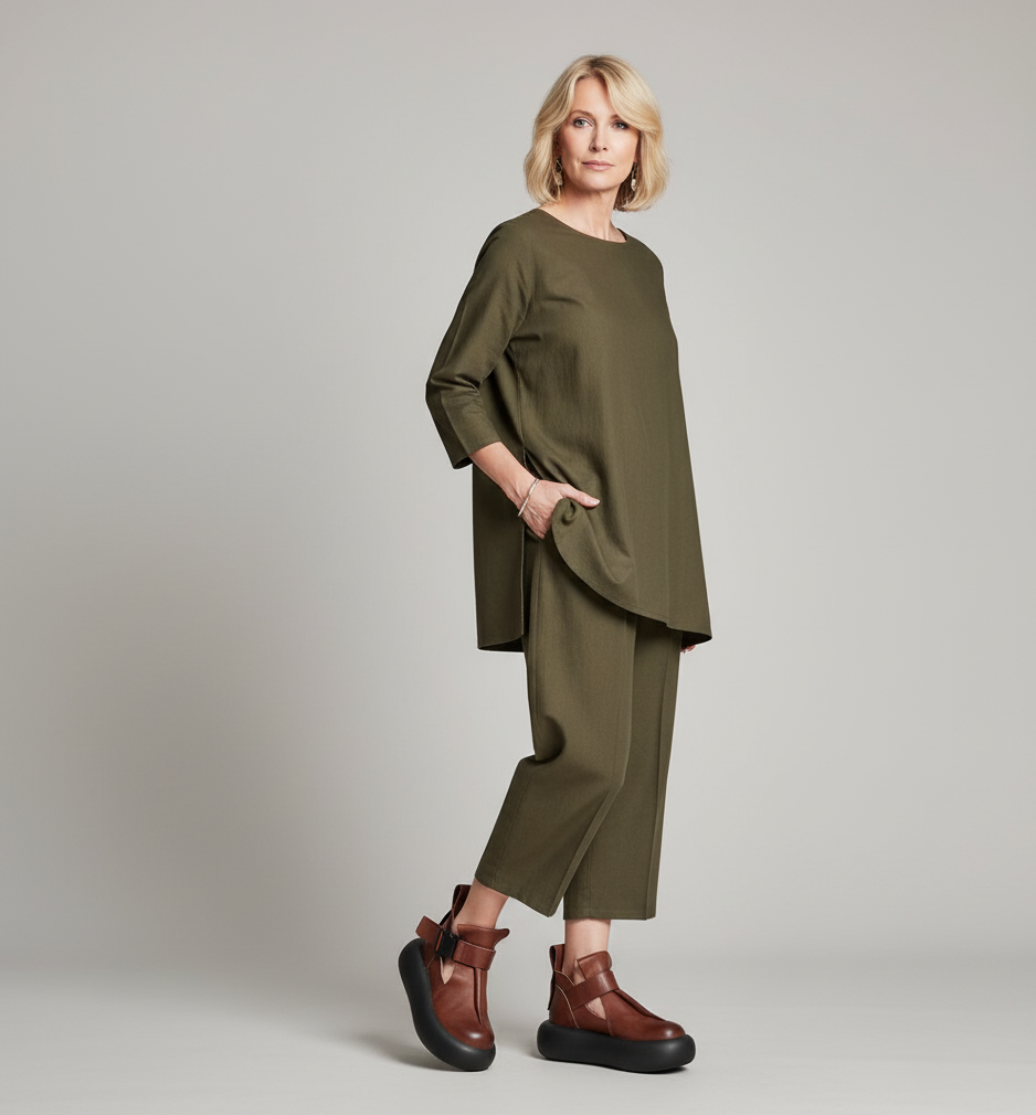 KVINDER STRAPPY PLATFORM SNEAKERS | BRUN